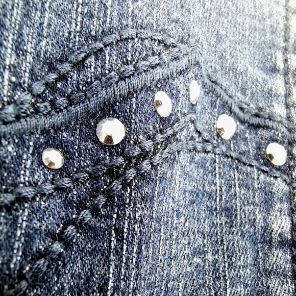 Lee Women's 8 Medium Slender Secret Straight Jeans - Picture 10 of 12